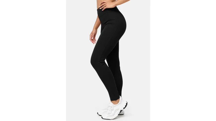 NUR DIE Damen figurformende Leggings Relax & Go Shaping 094 schwarz