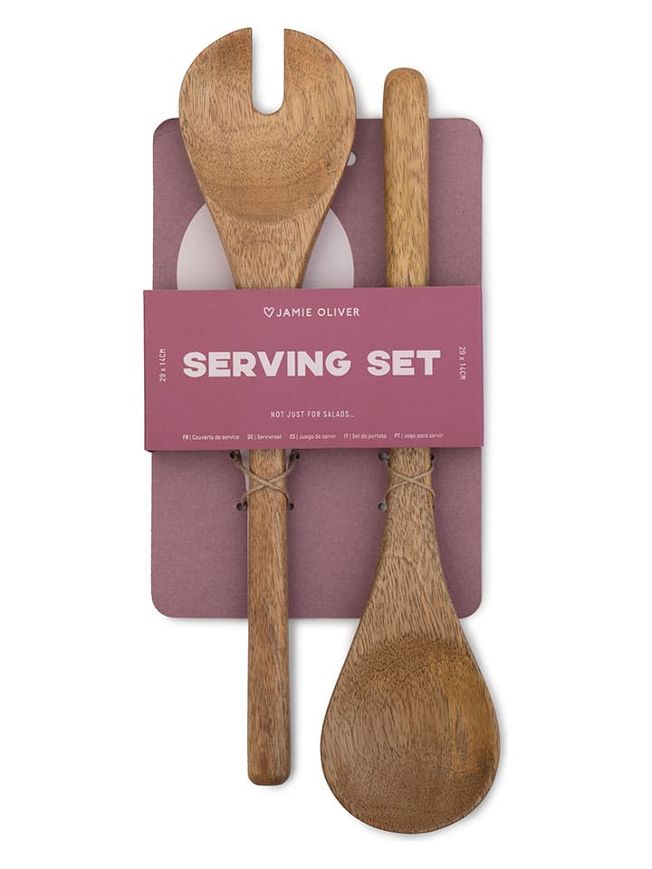 Jamie Oliver 2tlg. Salatbesteck-Set 