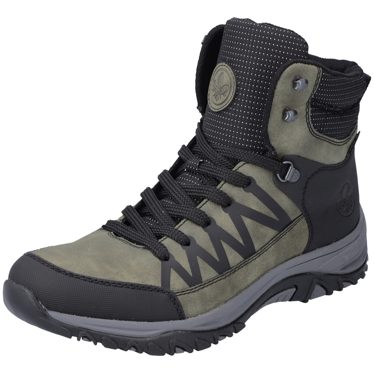 Rieker M9632 Schnürboots gruen
