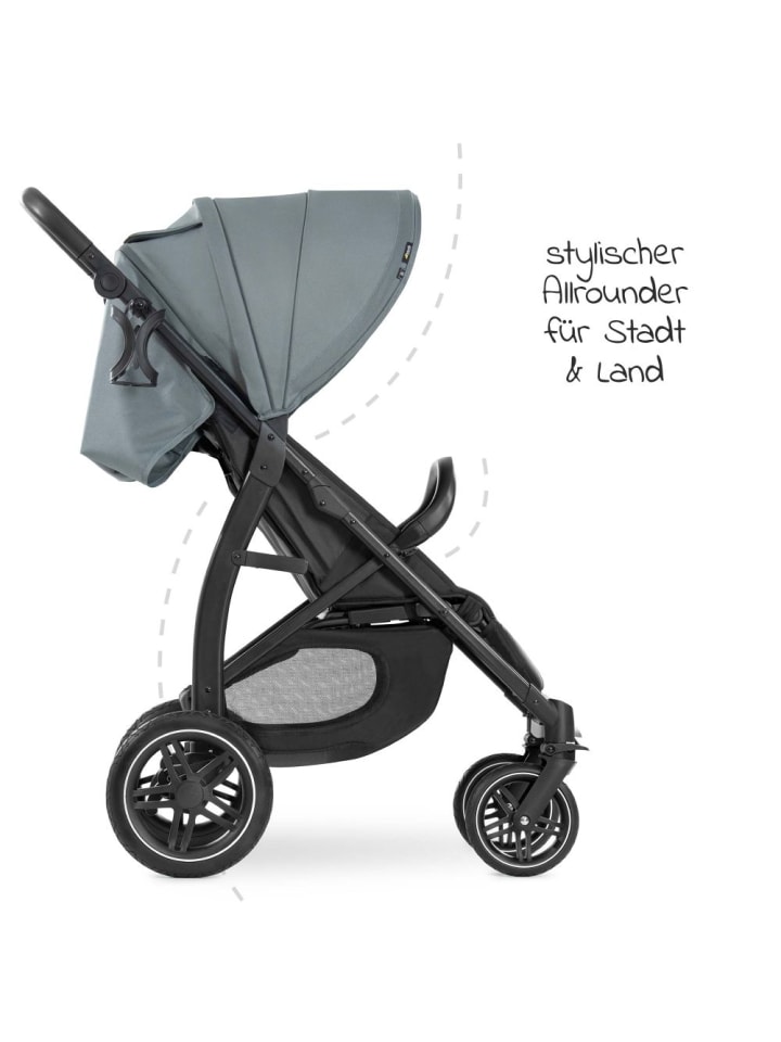 Hauck Buggy Rapid 4D (bis 25 kg) - XL Verdeck & All-Terrain in schwarz,blau günstig kaufen onesize