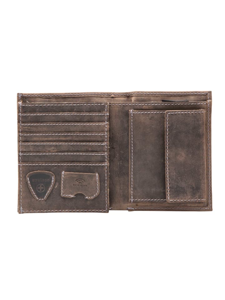 Strellson Billfold 'Richmond Tate in Dunkelbraun' günstig kaufen onesize
