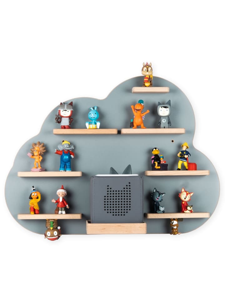 BOARTI Regal Holz Wolke Kinder Toniebox Tonies Figuren in Grau günstig kaufen onesize