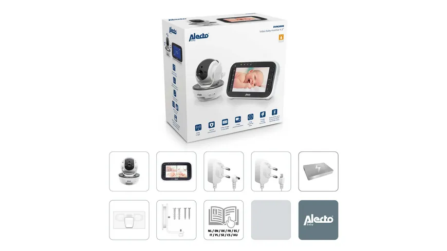 Alecto Baby Monitor mit 4,3