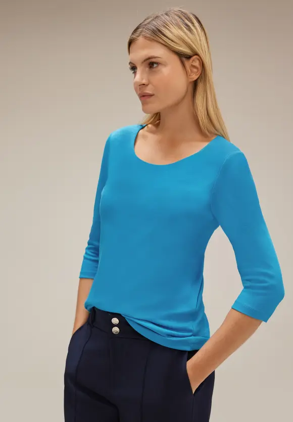 Street One Shirt in Unifarbe