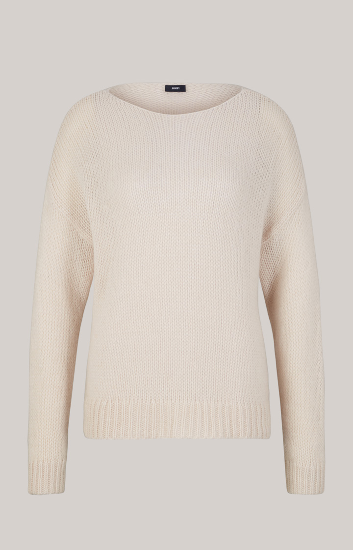 Strickpullover in Offwhite