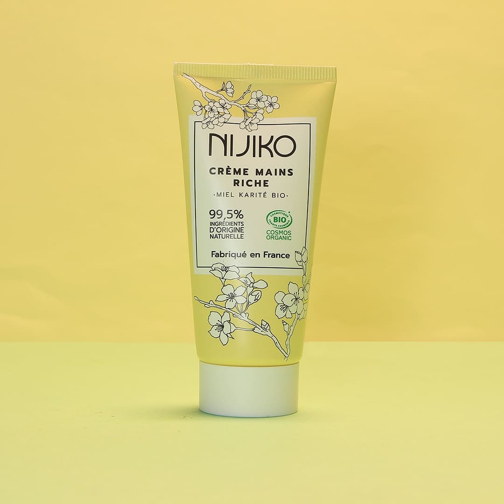 nijiko Crème Mains Bio Miel & Karité Soin des mains