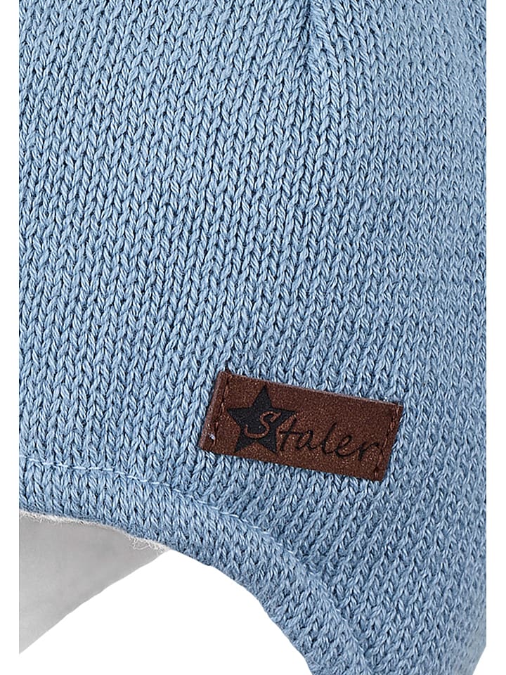 Sterntaler Bindemütze in Hellblau günstig kaufen