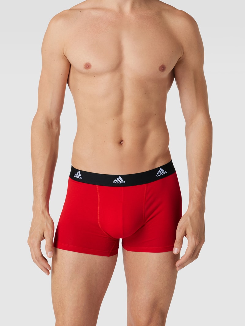 Trunks mit Label-Details im 3er-Pack in rot