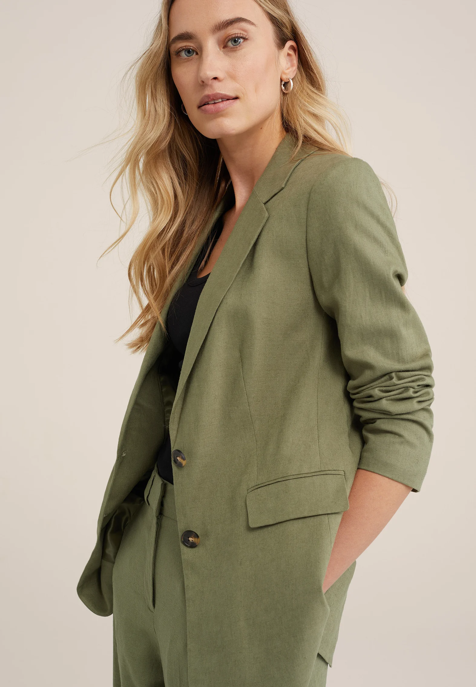 Blazer de moda WE - Abrigo corto