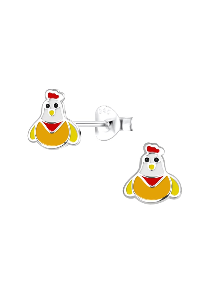 Alexander York Ohrringe, Ohrstecker HUHN in 925 Sterling Silber, 2-tlg. günstig kaufen onesize