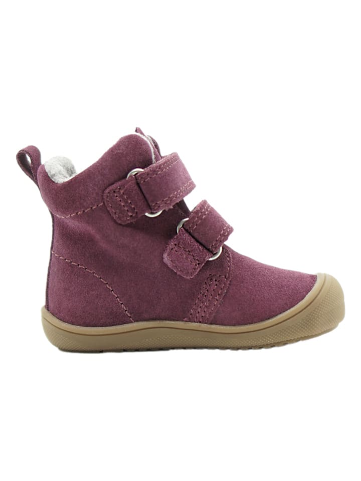 lamino Leder-Boots in Lila günstig kaufen