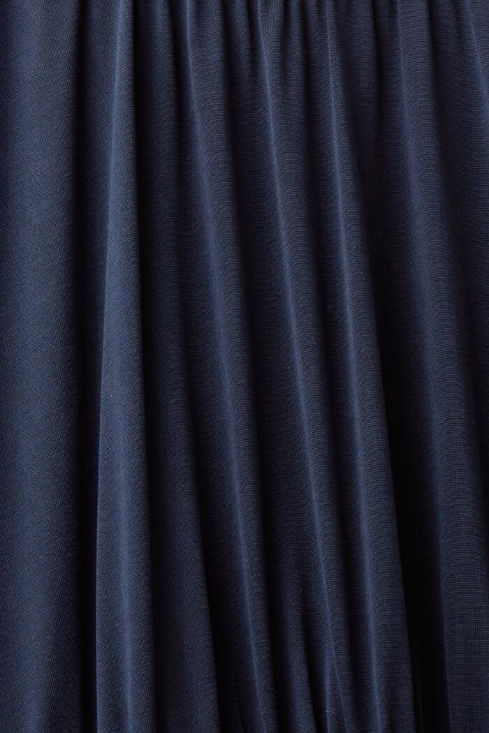 Drapiertes Midikleid