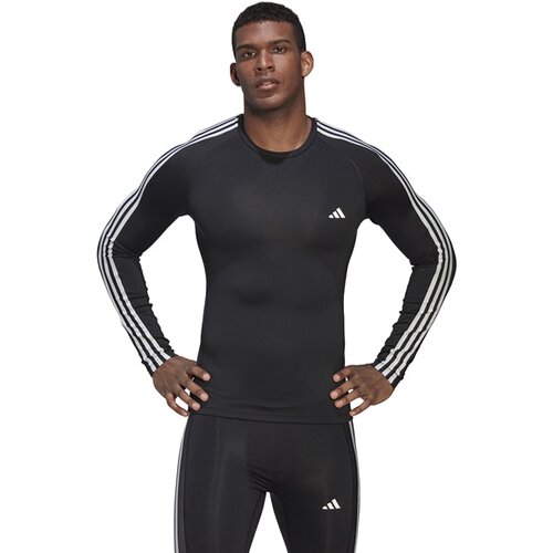 HERREN SHIRT TECHFIT 3-STREIFEN TRAINING