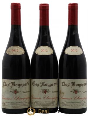 Saumur-Champigny Les Poyeux Clos Rougeard  2012 - Lot de 3 Bouteilles