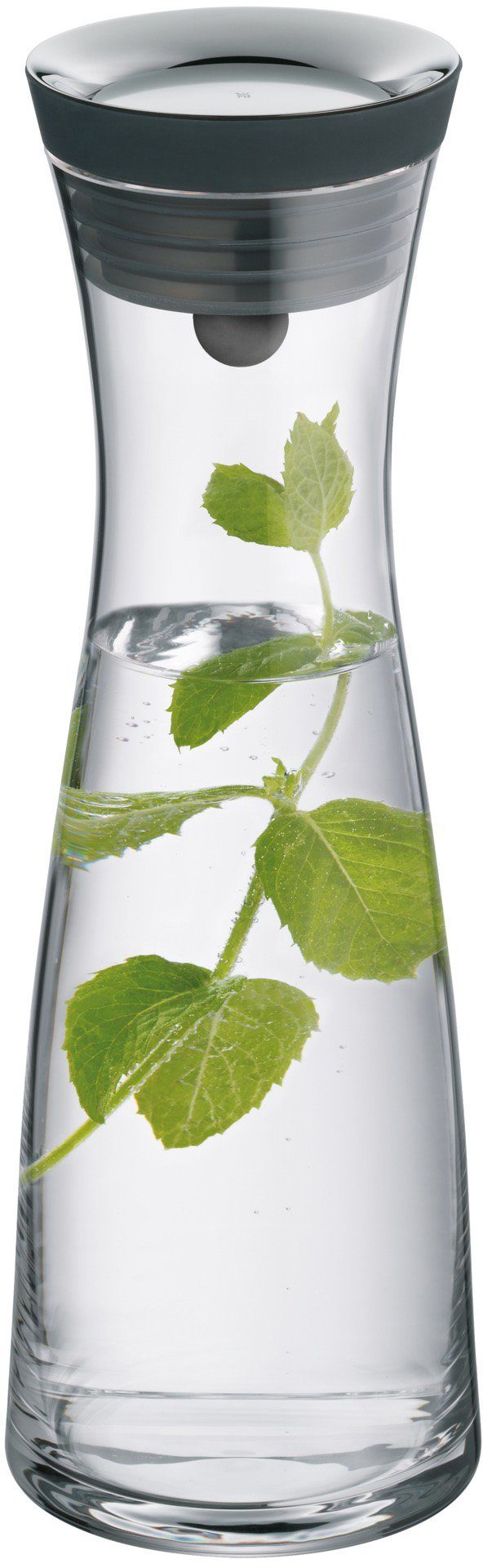 WMF Wasserkaraffe Basic, (1-tlg), mit Silikonrand, 1 Liter