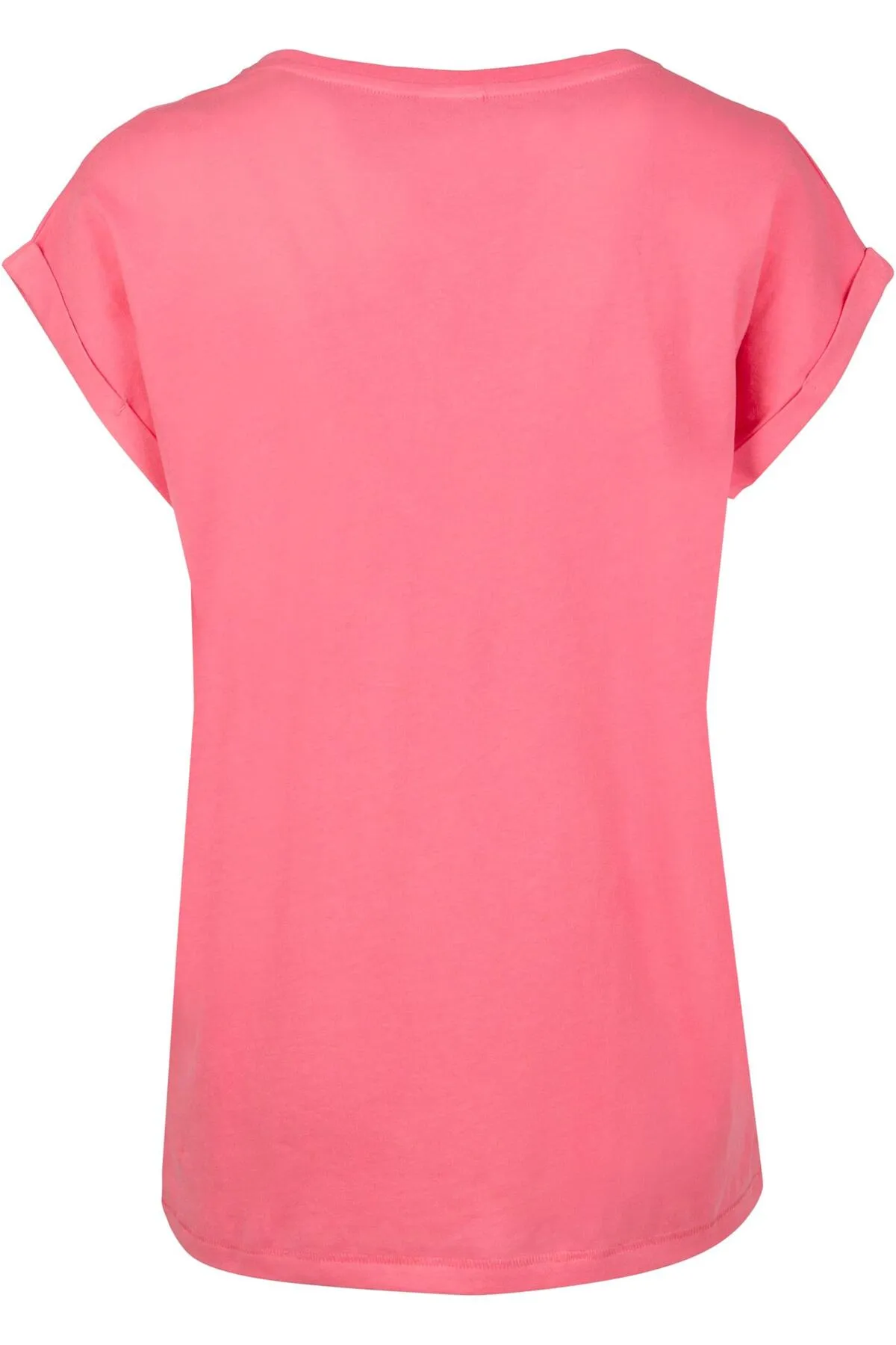 Urban Classics  Damen T-Shirt mit verlängerter Schulterpartie für Damen