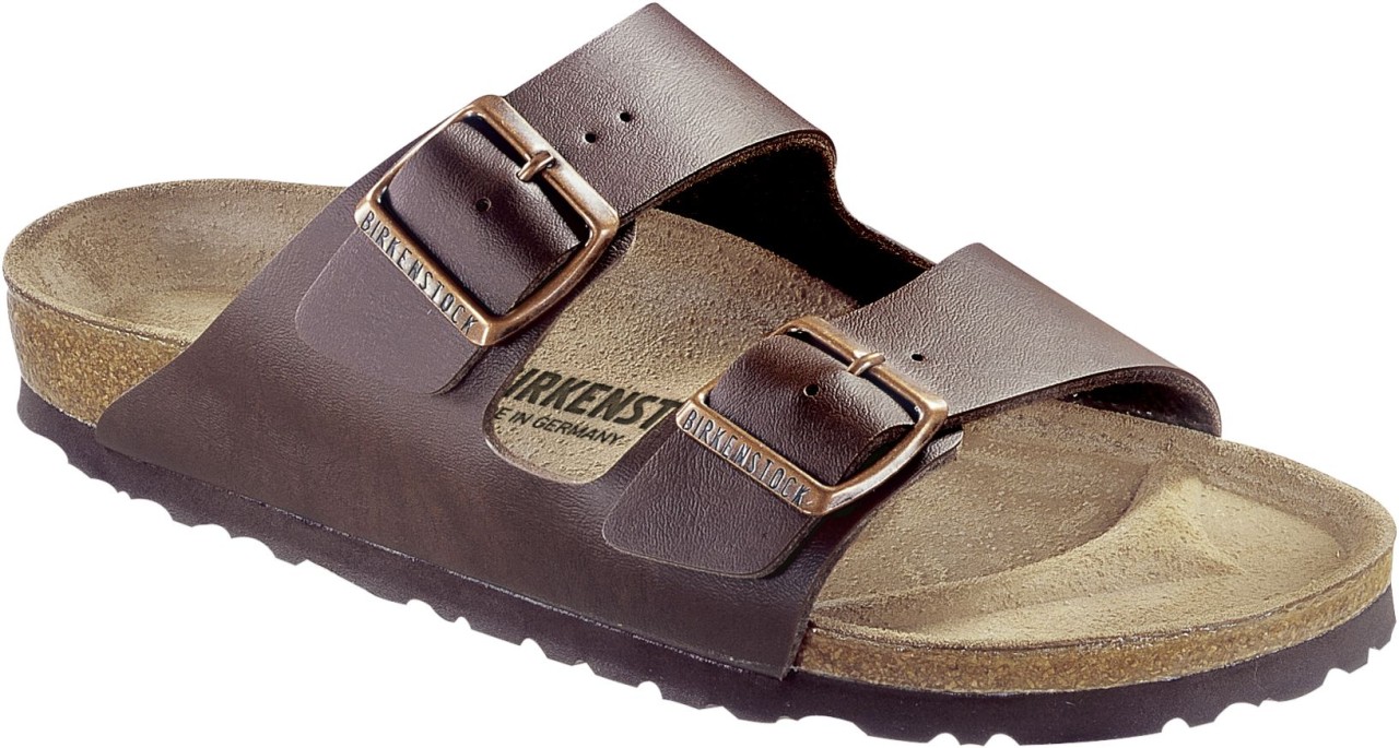 BIRKENSTOCK Pantoletten braun Arizona
