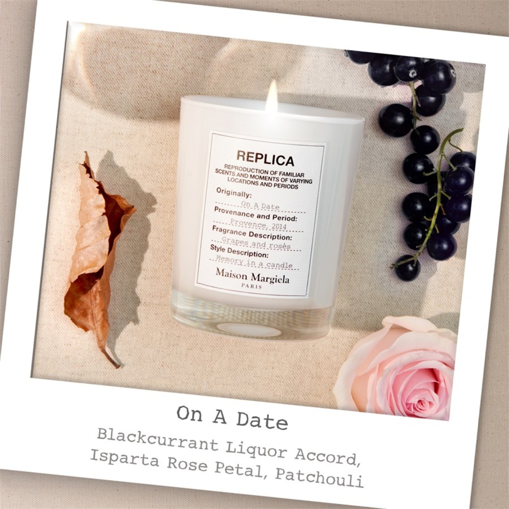 Maison Margiela Untitled On A Date Candle Bougie