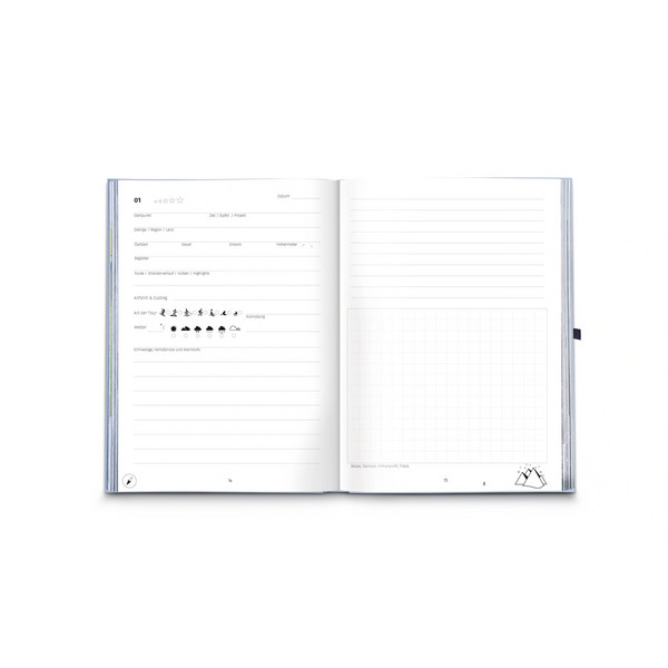 DEIN AUGENBLICK TOURENBUCH - Notizbuch