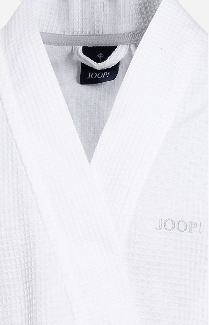 Herren Bademantel JOOP! UNI-PIQUÉ in Weiß