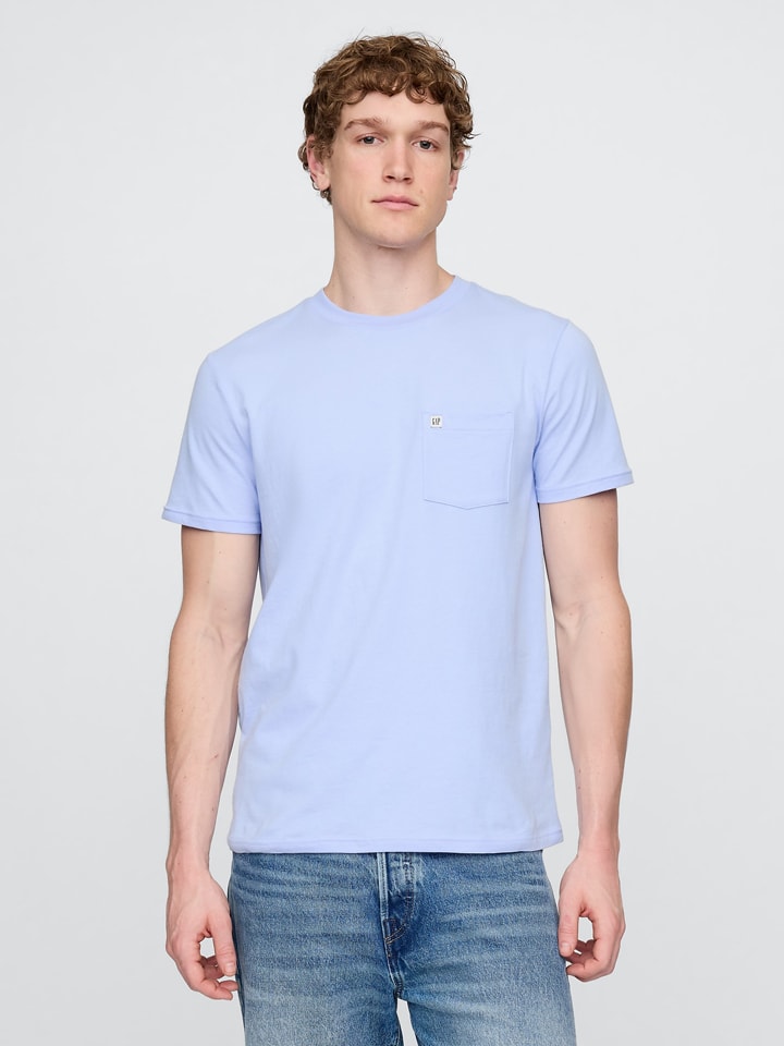 GAP Shirt in Hellblau günstig kaufen