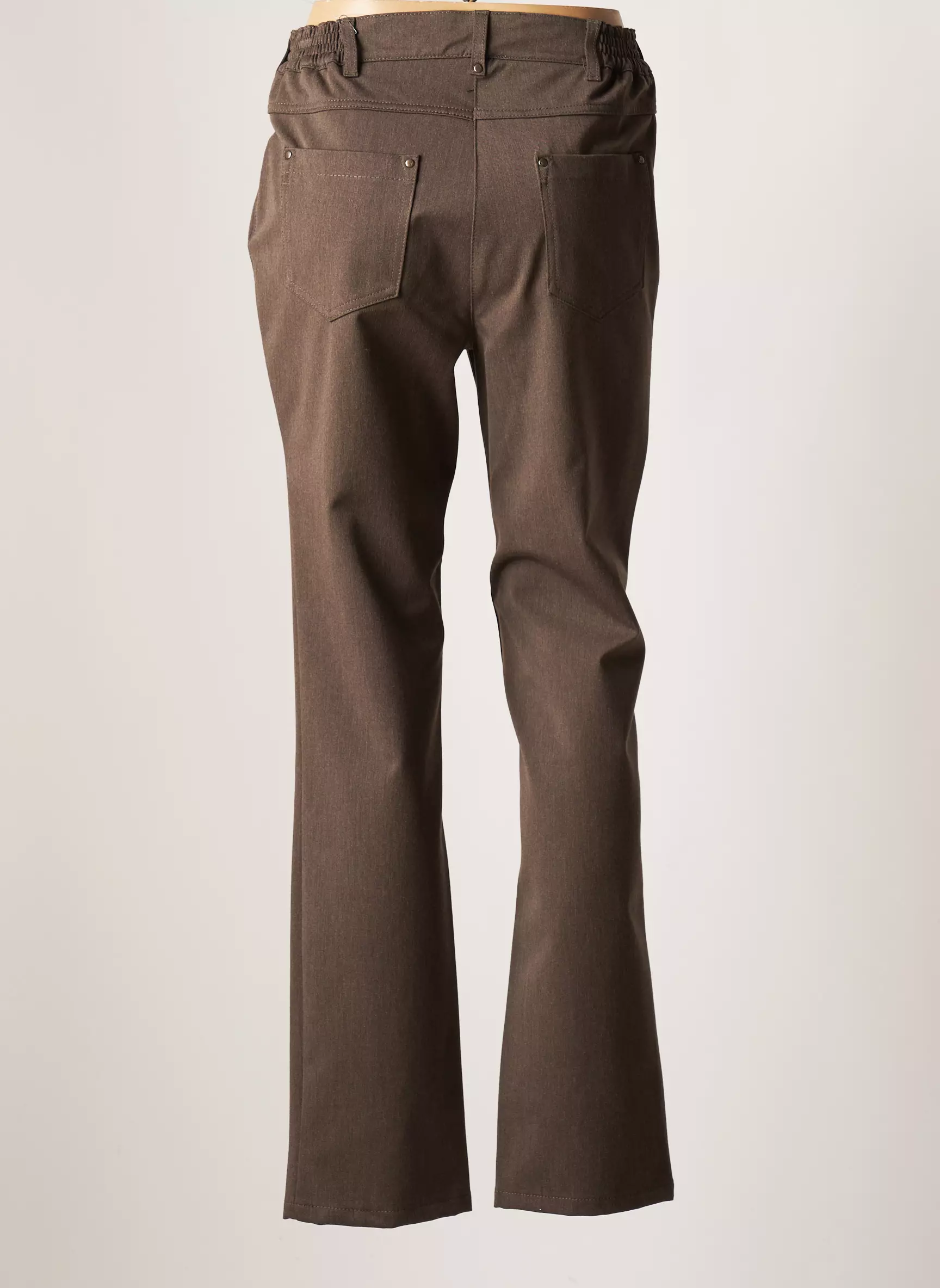 Gerke My Pants Pantalons Droits Femme couleur marron