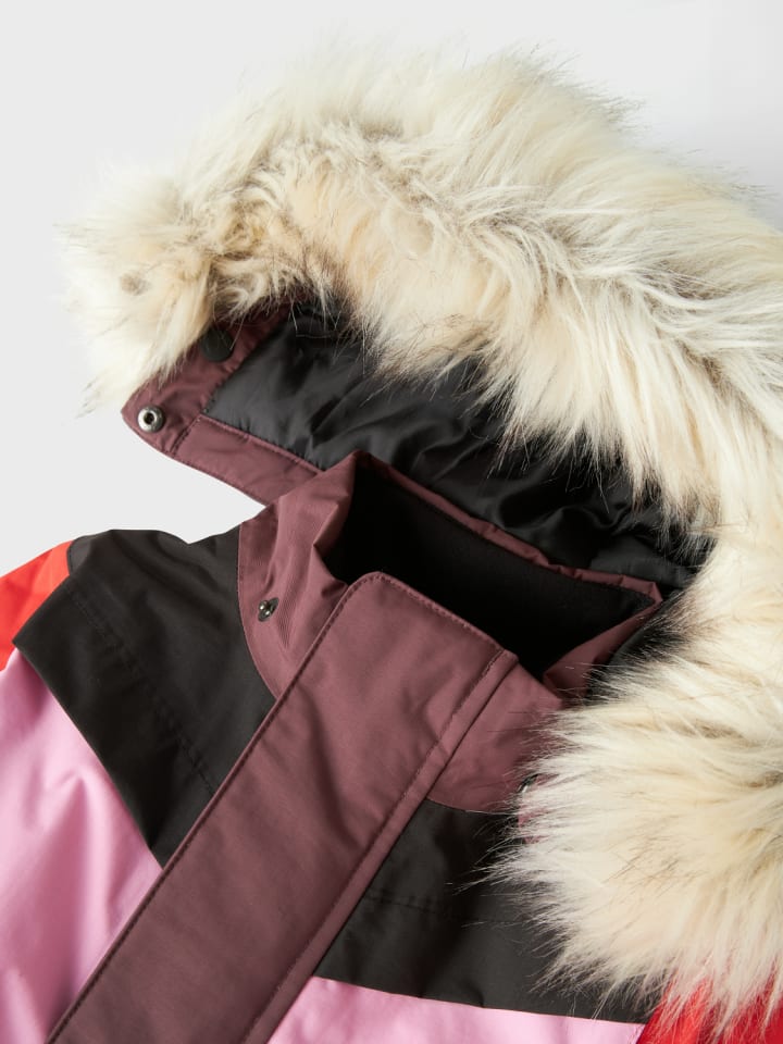 name it Skianzug NMNSTORM12 SKI SUIT BLOCK in valiant poppy günstig kaufen