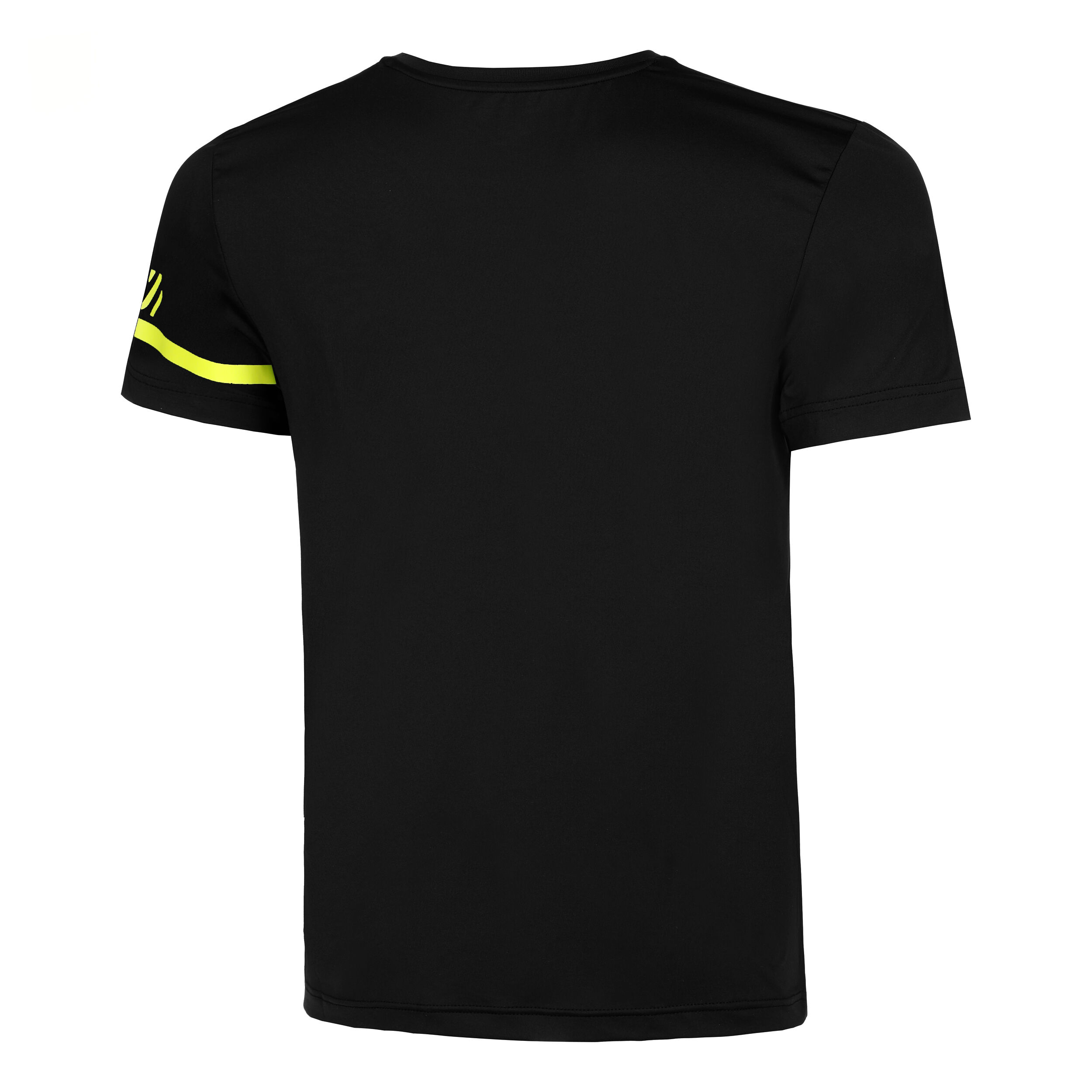 Tech T-Shirt Herren - Schwarz, Gelb