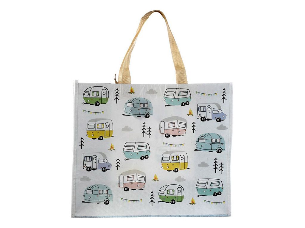 VW Bus T1 recycelte Einkaufstasche