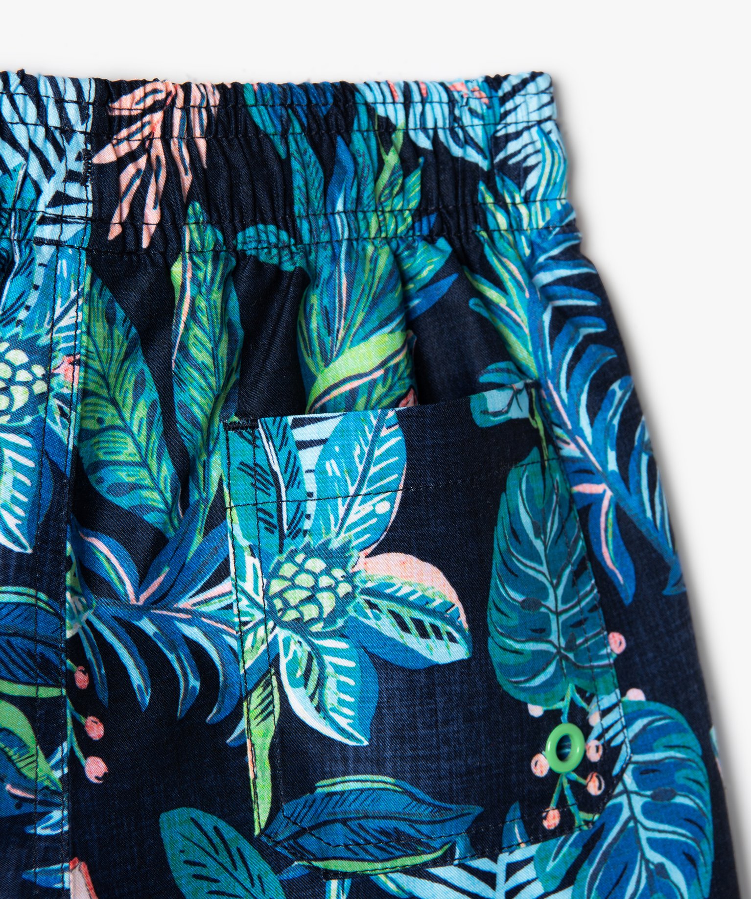 Short de bain Garçon à motifs exotiques imprime | GEMO