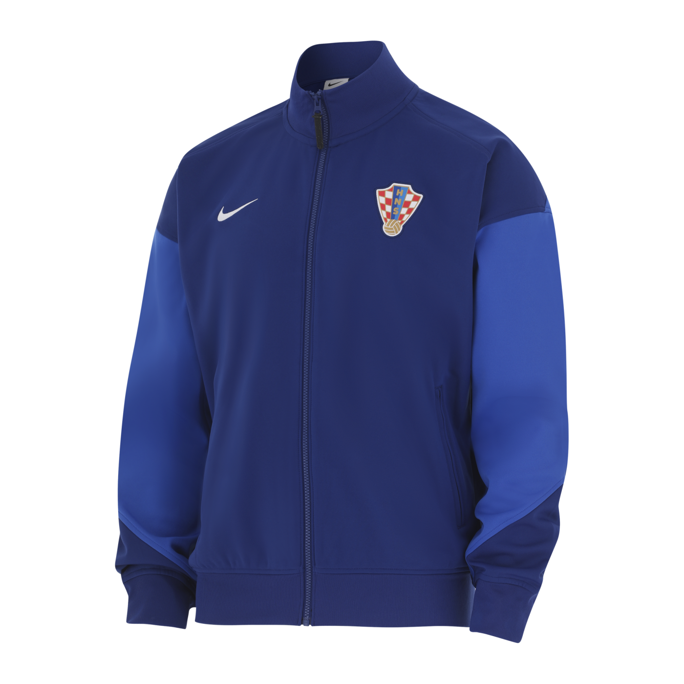 Nike Kroatien Academy Pro Anthmjacke Blau Weiss F455