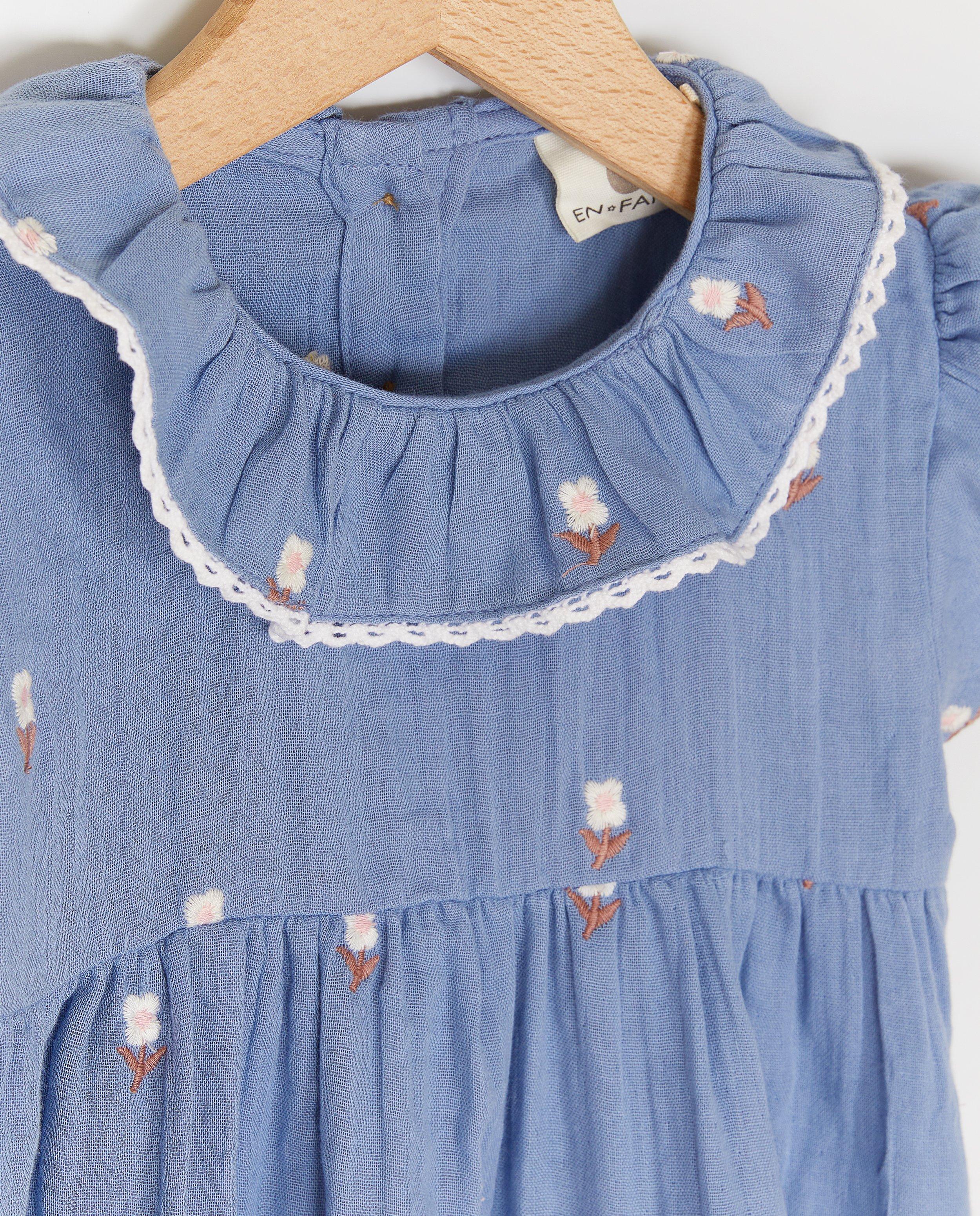 Rochie pentru copii albastru deschis