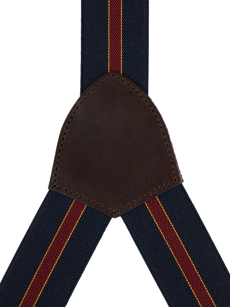 Hosenträger in Y-Form in blau