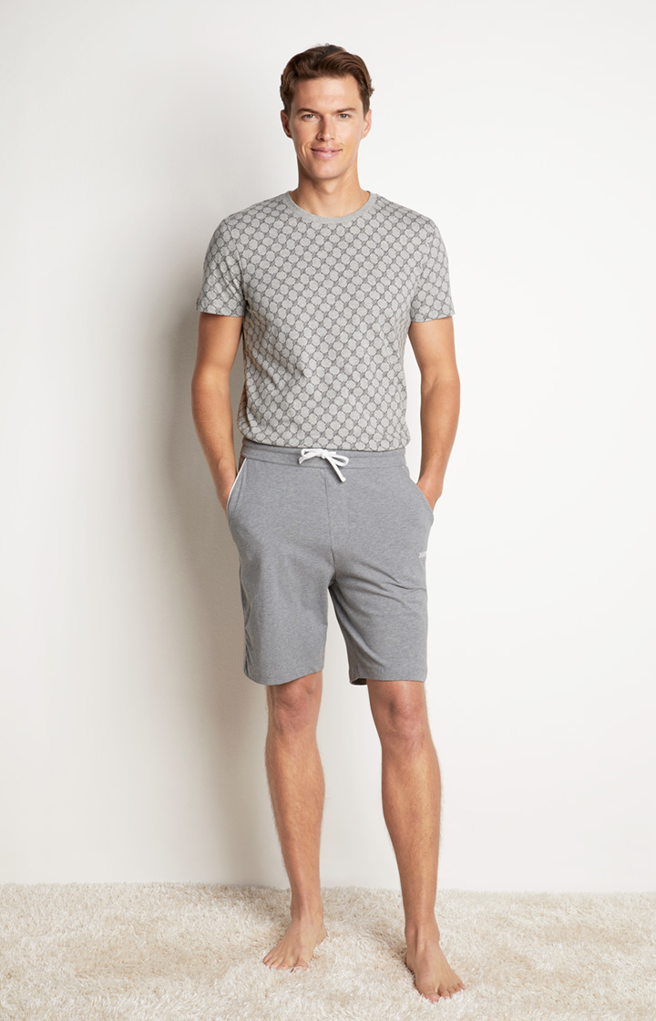 Loungewear Shorts in Grau