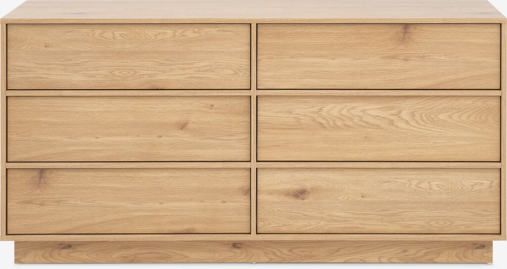 Commode TRANUM TRANUM 3, 3 tiroirs, couleur chêne chaud