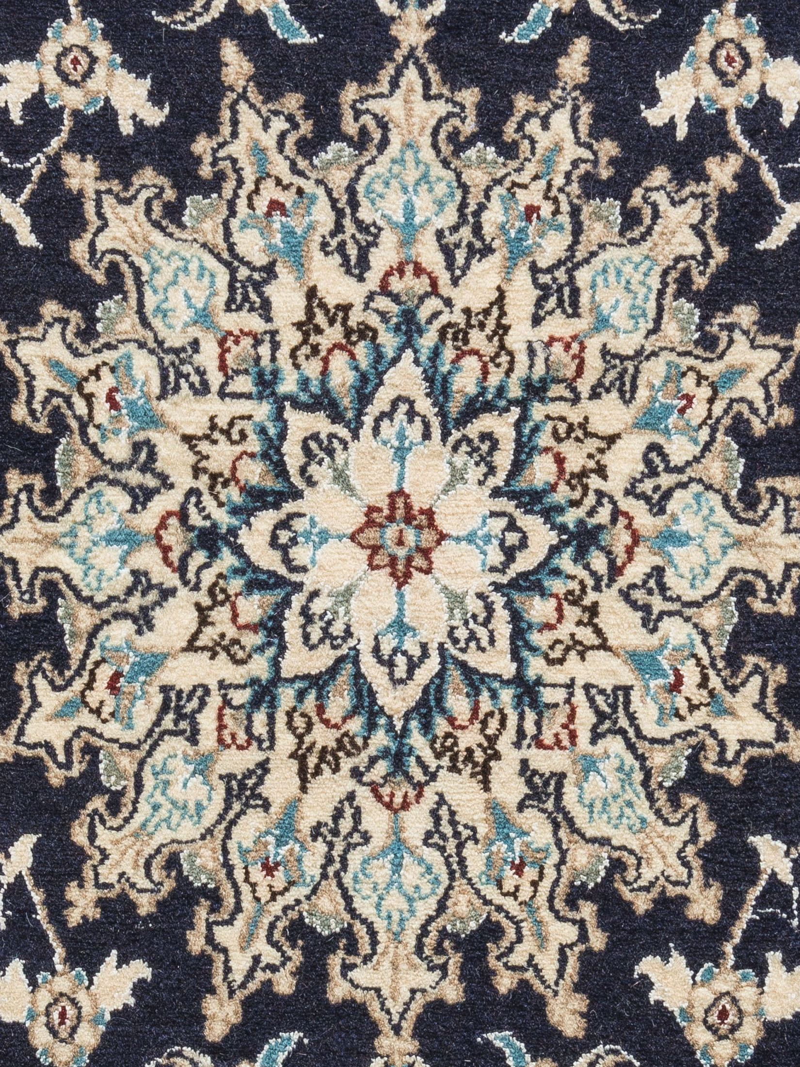 Kaschmar Nain 12 Lah ca. 116 x 204 cm, Unikat / Einzelstück