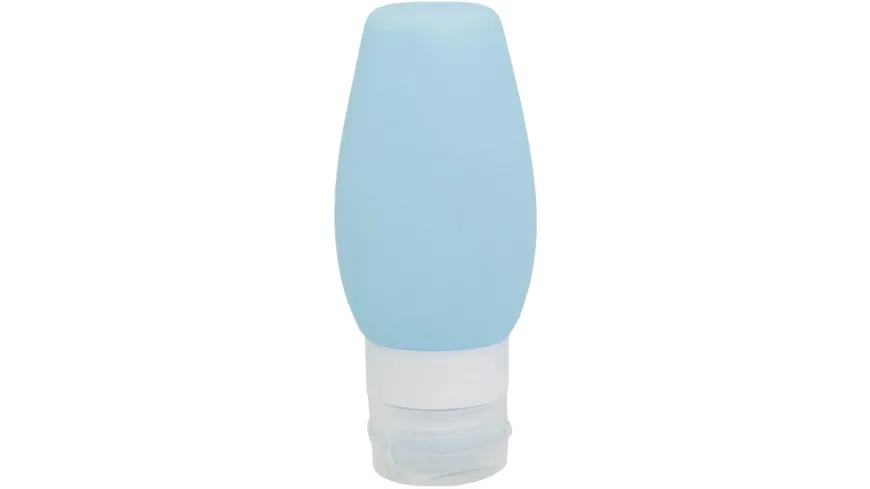 Soapland Silikonreisefläschchen Hellblau 90 ml
