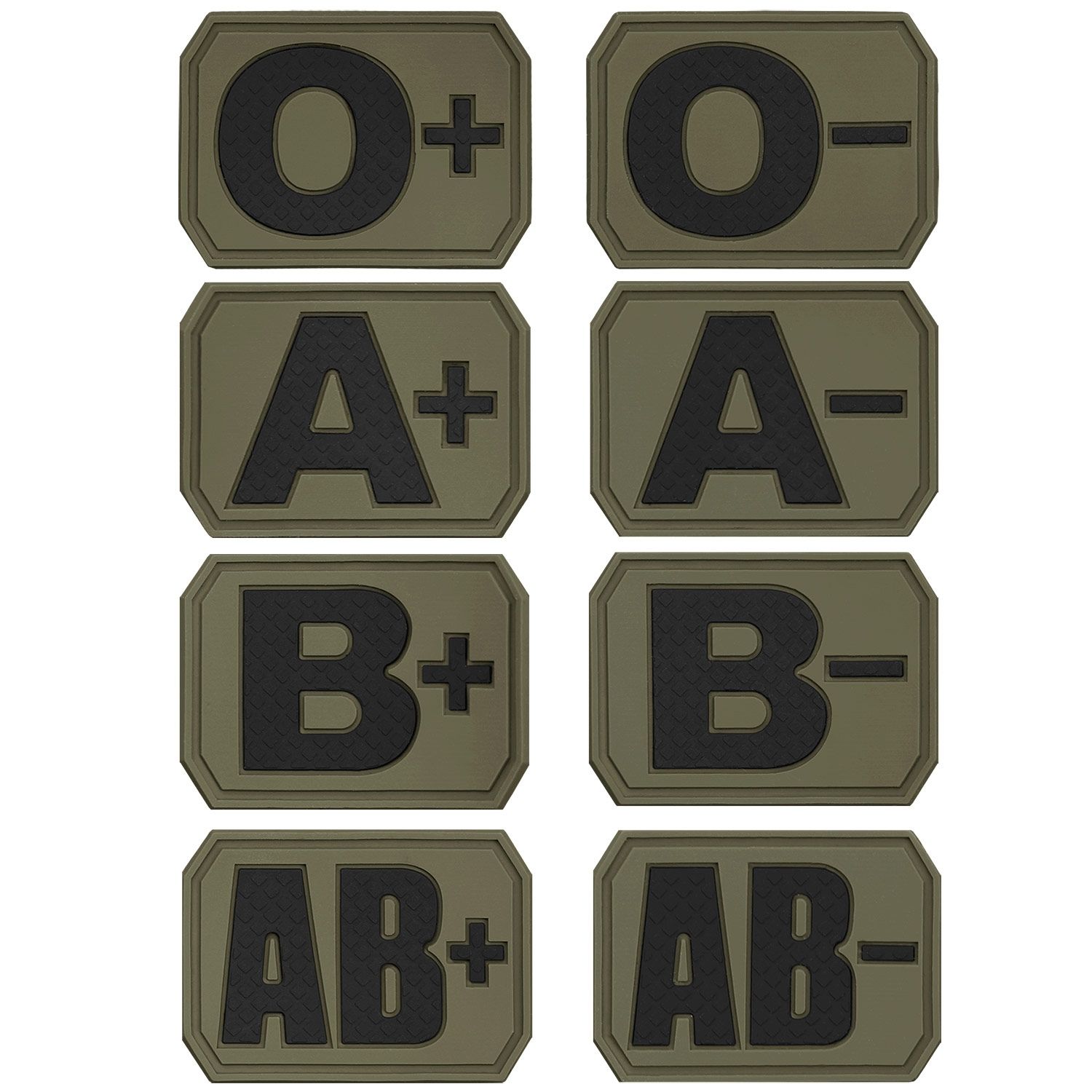 Patch 3D Blutgruppen