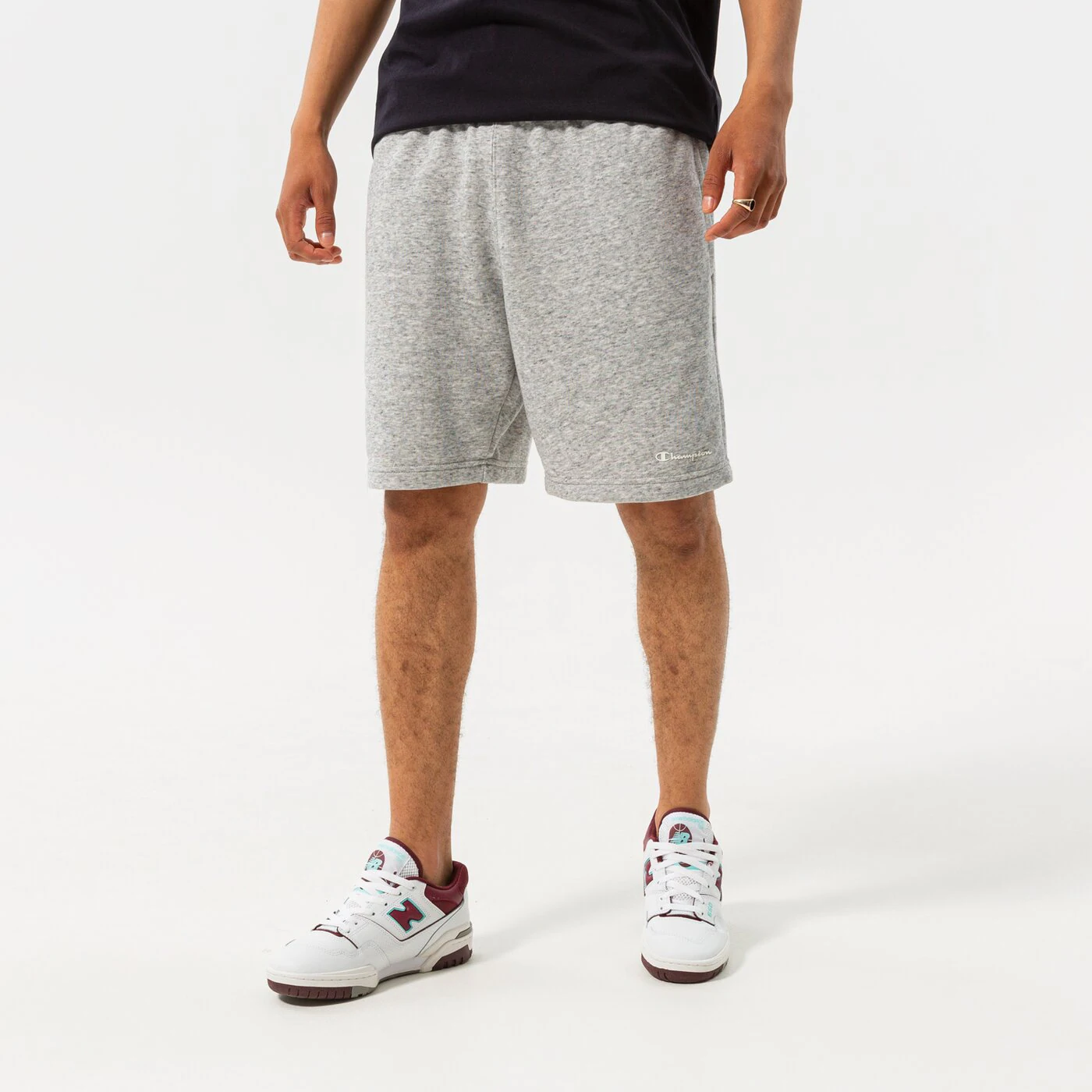 CHAMPION SHORTS BERMUDA Grau