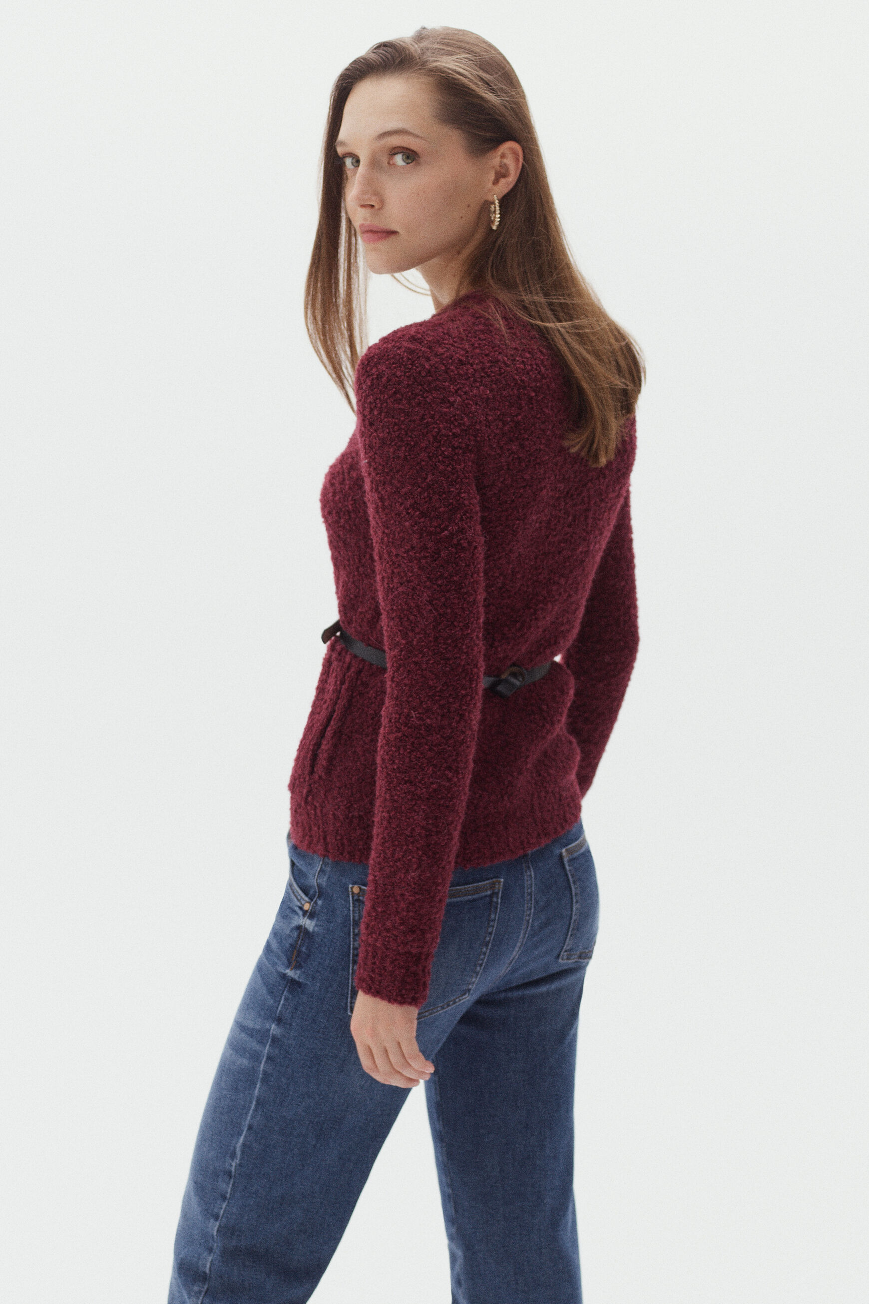 gilet willow bordeaux femme