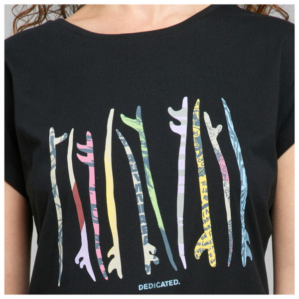 DEDICATED - Women's T-Shirt Visby Paper Cut Surfboards - T-Shirt