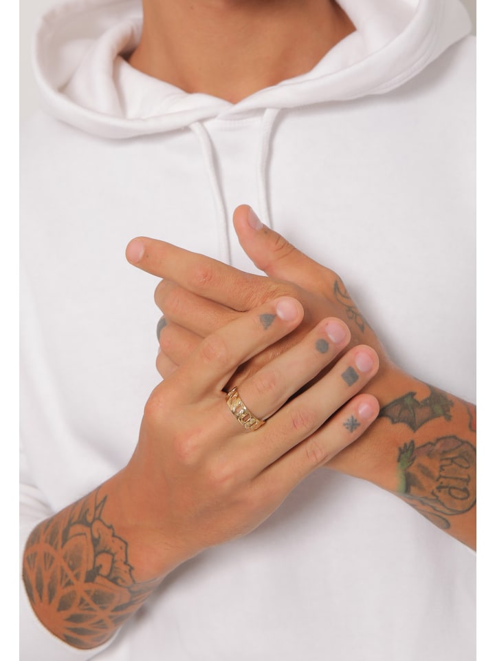 KUZZOI Ring 925 Sterling Silber in Gold günstig kaufen