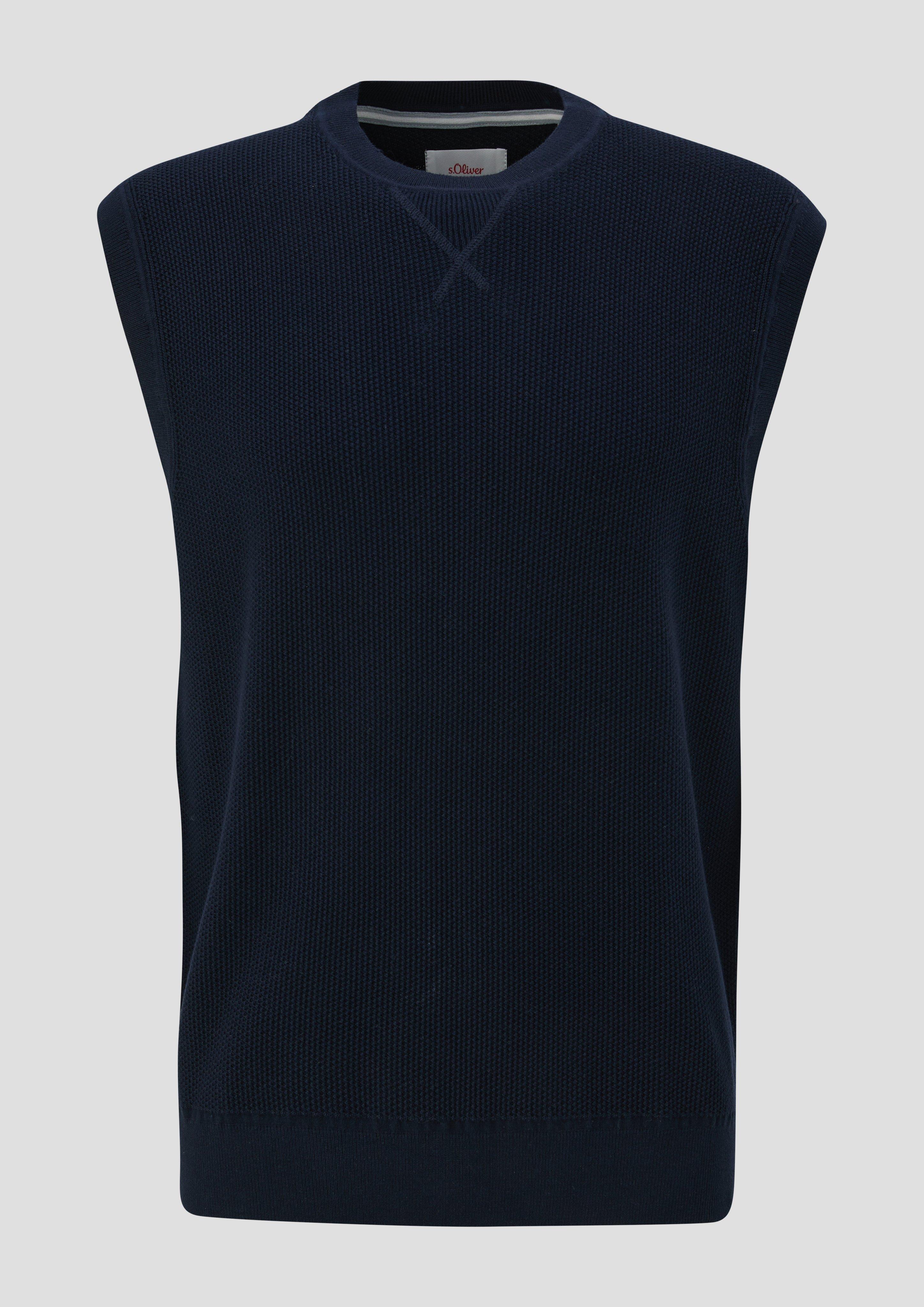 Strickpullunder aus reiner Baumwolle  2144087-5978