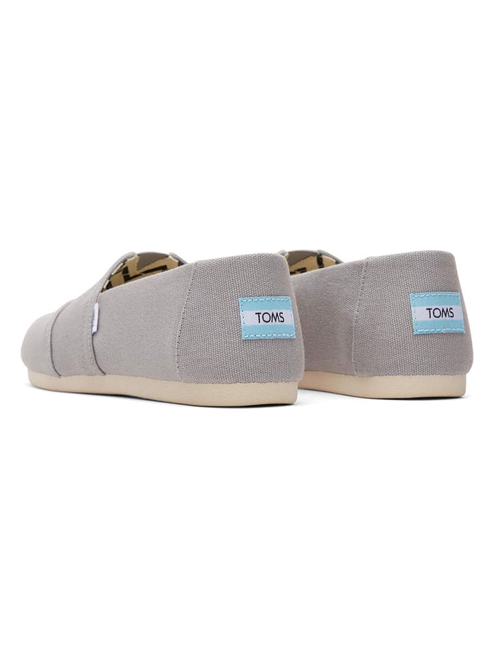 TOMS Slipper in Grau günstig kaufen