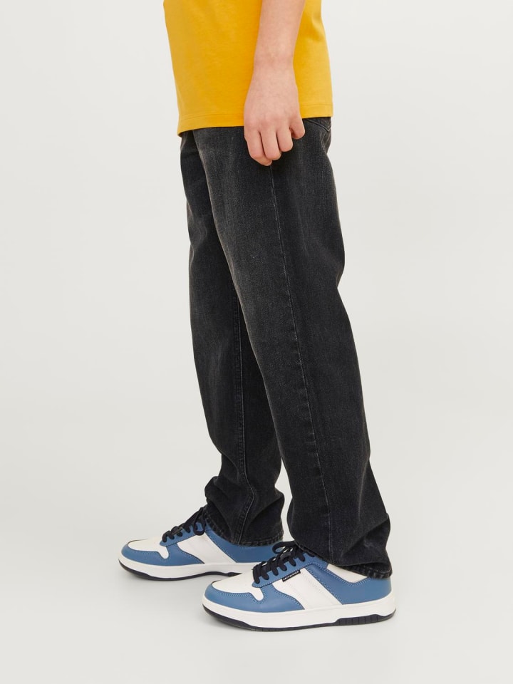 JACK & JONES Junior Jeans JJICHRIS JJORIGINAL SQ 602 JNR relaxed fit in black denim günstig kaufen