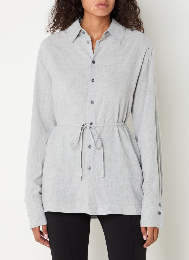Vanilia  Blouse met strikceintuur