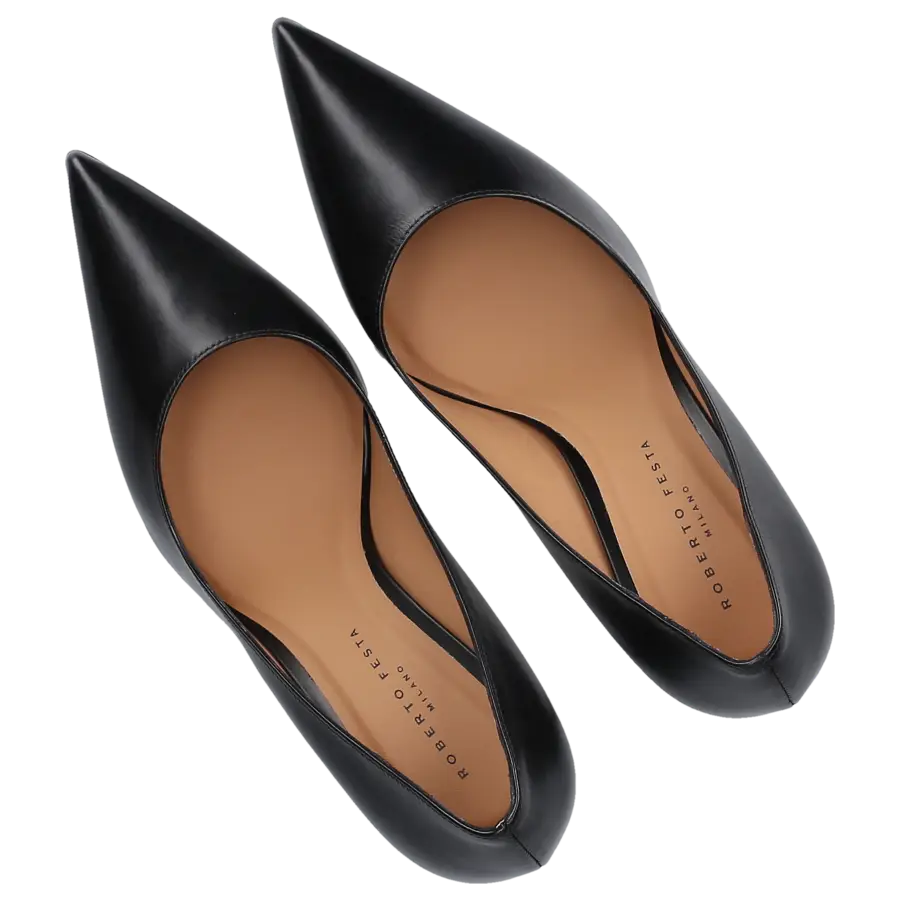 Roberto Festa - Pumps LORY Kalbsleder - schwarz