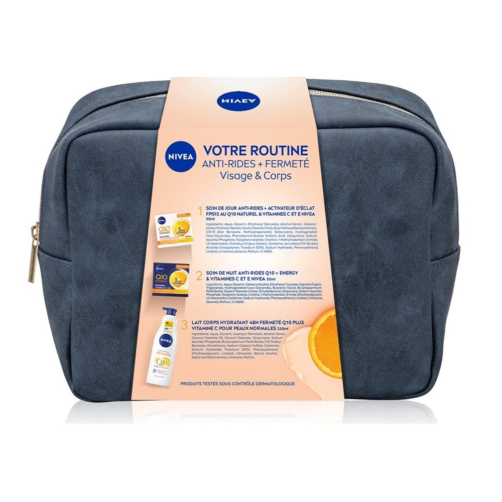 nivea TROUSE VISAGE&CORPS ROUTINE Q10 ENERGY TROUSSE Q10 ENERGY