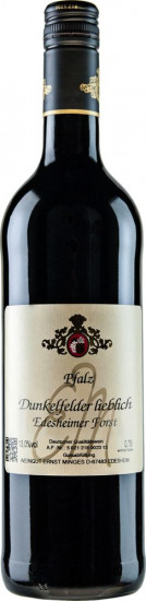 2022 Dunkelfelder lieblich - Wein- und Sektgut Ernst Minges