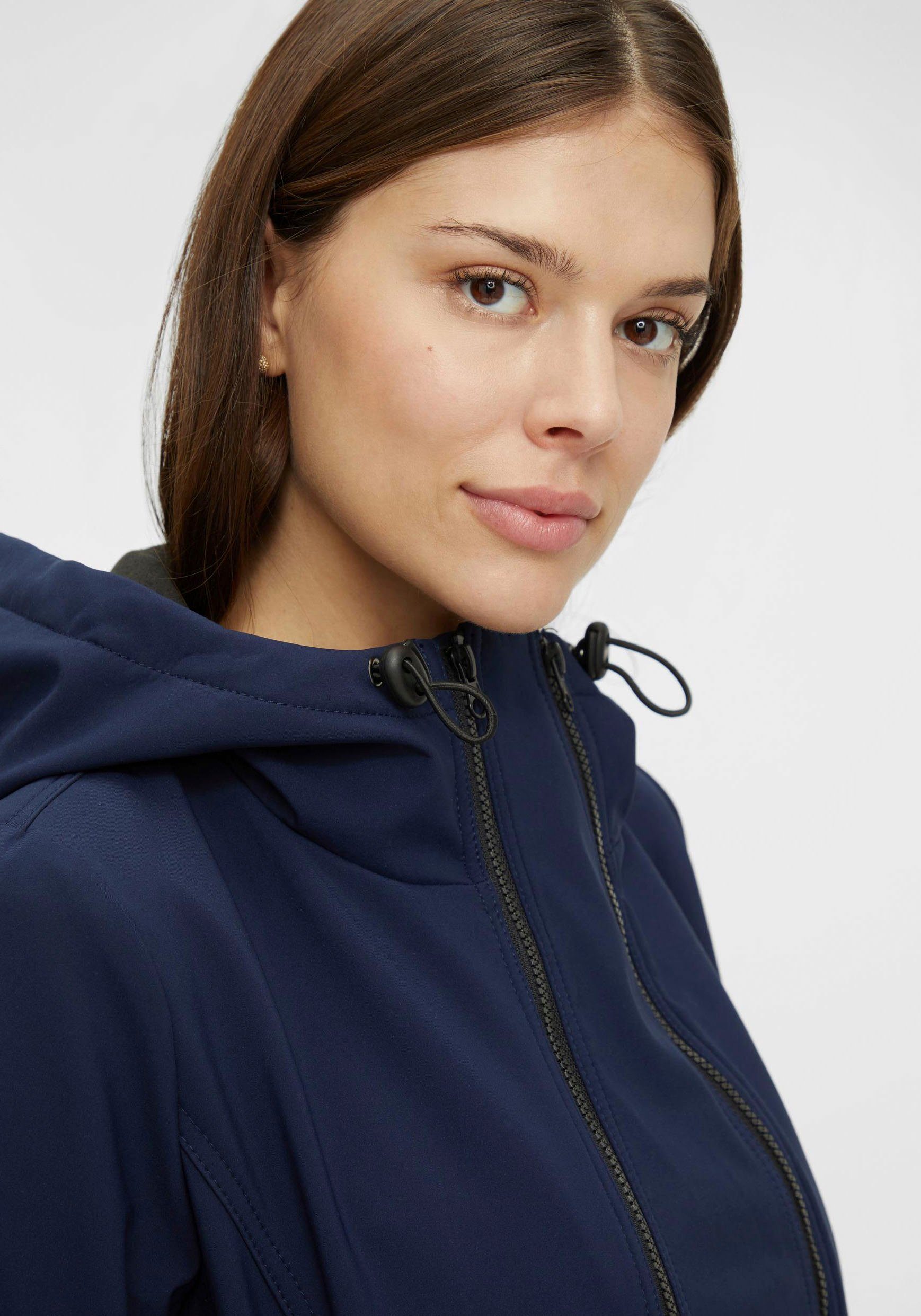 Mamalicious Umstandsjacke MLSHELLA mit praktischem Einsatz
